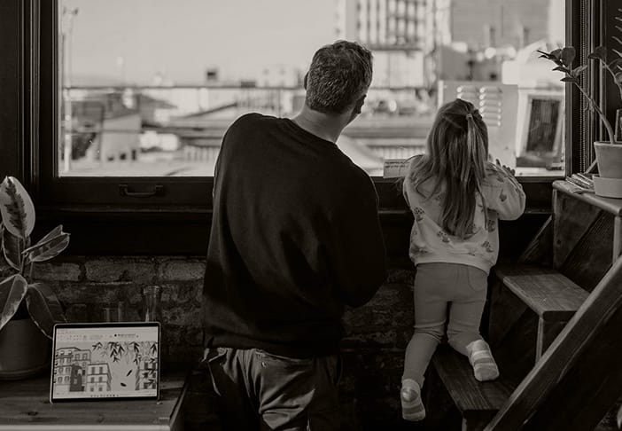 Få familiehistorien i en personlig video